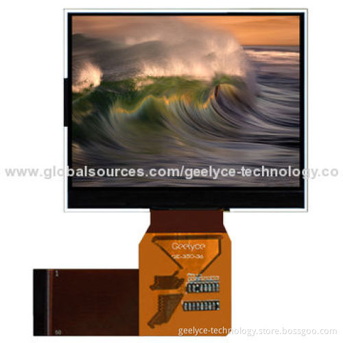 3.5-inch LCD Panel with 320 RGB x 240P Resolution, 8/16-bit RGB InterfaceNew